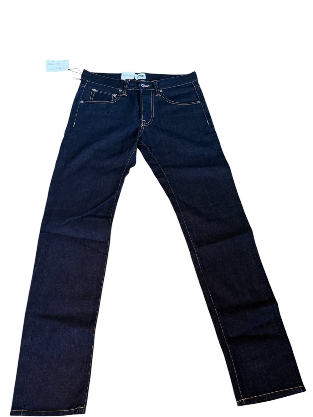 Edwin Indigo Straight-Leg Jeans